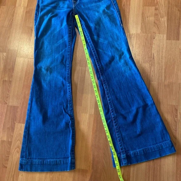 True Religion Wide Leg Jean Size 25 - Picture 6 of 13
